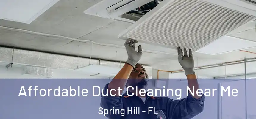Affordable Duct Cleaning Near Me Spring Hill - FL