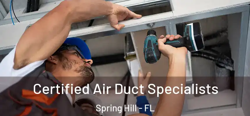 Certified Air Duct Specialists Spring Hill - FL