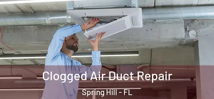 Clogged Air Duct Repair Spring Hill - FL