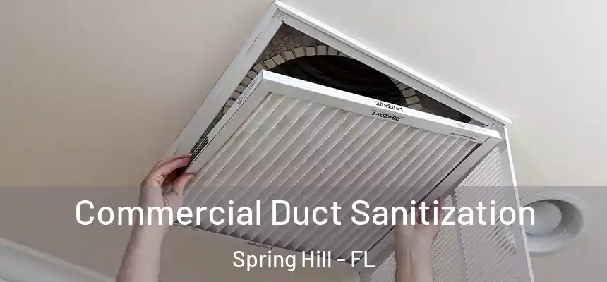 Commercial Duct Sanitization Spring Hill - FL
