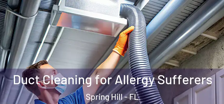 Duct Cleaning for Allergy Sufferers Spring Hill - FL