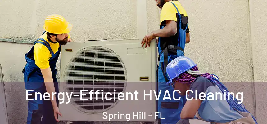 Energy-Efficient HVAC Cleaning Spring Hill - FL