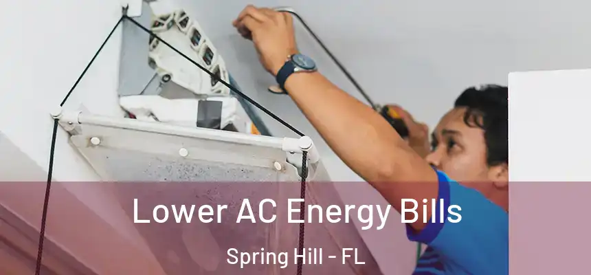 Lower AC Energy Bills Spring Hill - FL